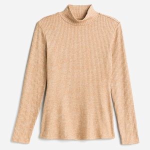 41 Hawthorne Karli fitted mock neck knit top size M